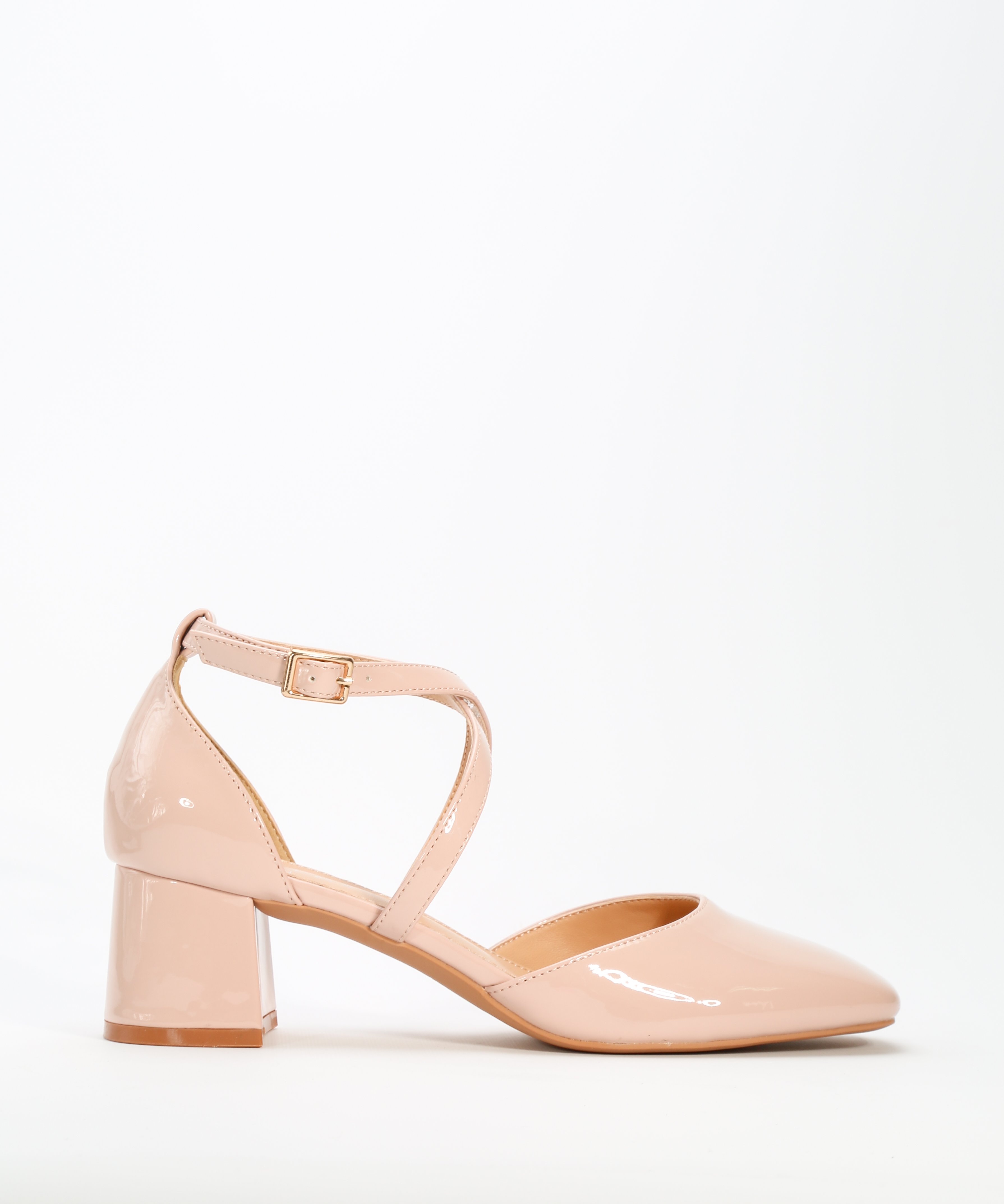 Zapatos tacón tiras cruzadas image number null